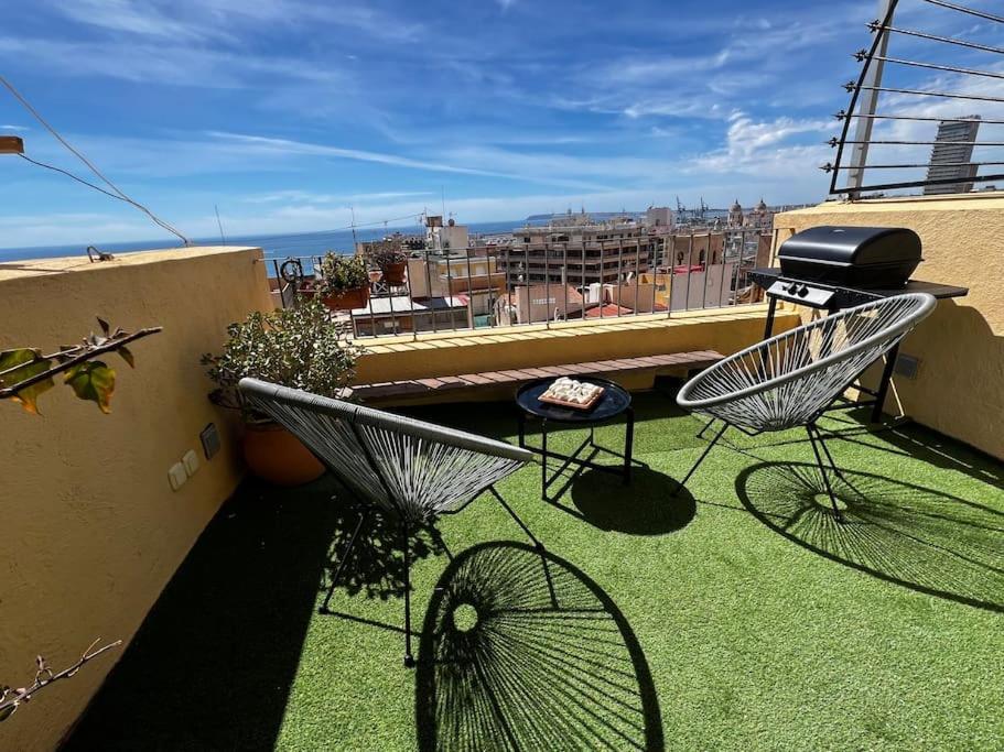 阿利坎特Private Sun Terrace Amazing View公寓 外观 照片